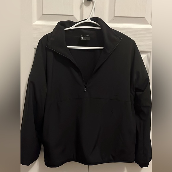 Black Quarter-zip sweater - Picture 1 of 2